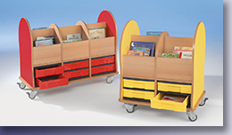 Bücherwagen