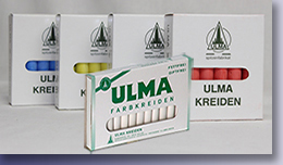 ULMA Kreide Packung a 12 Stück = 1 Dtz.