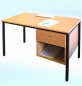 Preview: Lehrer-Arbeitstisch   BxHxT 120 x 75 x 60 cm