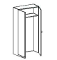 Preview: Garagenschrank   BxHxT 90 x 190 x 50 cm