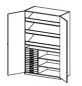 Preview: Werkraumschrank   BxHxT 120 x 190 x 50 cm