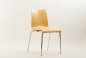 Preview: Schalenstuhl mit Chromgestell Modell ST-80-Andi ohne Polster