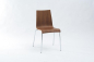 Preview: Schalenstuhl mit Chromgestell Modell ST-80-Andi ohne Polster