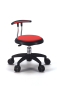 Preview: Rollhocker "Star" mit T-Lehne, 37-47 cm