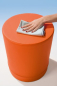 Preview: SPOT - der runde Sitzhocker SH 30 cm, Baumwollstoff ????