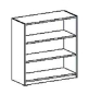 Preview: Unterschrank   BxHxT 90 x 98 x 40 cm