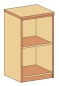 Preview: Anrichte   BxHxT 100 x 82,5 x 50 cm