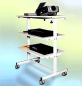 Preview: Projektorwagen   BxHxT 90 x 107 x 50 cm