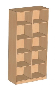 95R 60M | Hochschrank ohne Türen