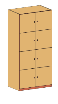 Schließfachschrank