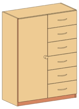 Unterschrank   BxHxT 120 x 120 x 40 cm