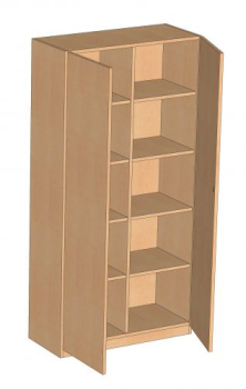 95T 50M | Hochschrank mit Drehtüren