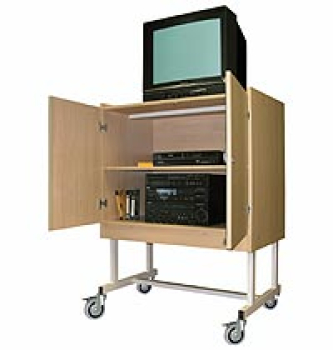 Medienwagen TV-Schrank 2-türig