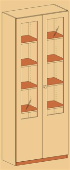 Schrank   BxHxT 120 x 230 x 40 cm