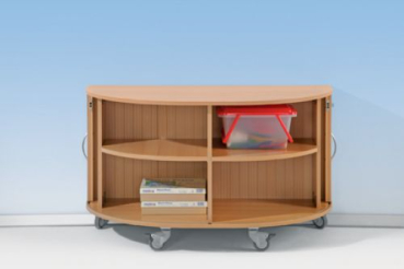 Rolloinsel mit MW, BUCHE, 2 EB 58cm hoch, Rollo ????