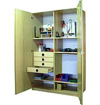 Werkraumschrank   BxHxT 120 x 190 x 50 cm