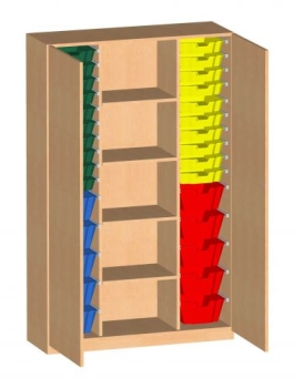 120T 30ES | Hochschrank geschlossen, mit Drehtüren