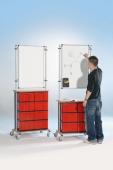 Easy Wall Board, doppelseitig EG 8 hohe Schübe in Gelb
