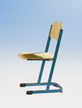 Schülerstuhl, U-Form Gestell, stapelbar