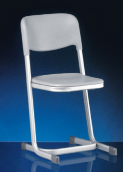 Luftpolster-Schülerstuhl, M-Form Gestell, stapelbar