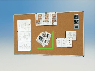 Langwandtafel, Naturkork