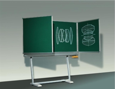 Freistehende Klapptafel