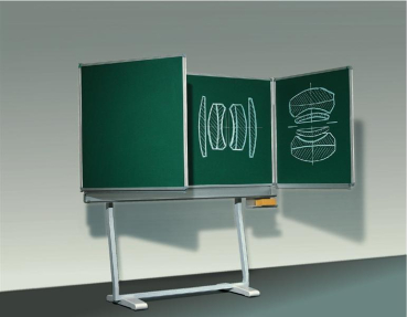 Fahrbare Klapptafel