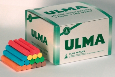 ULMA-Farbkreide, 6 farbig sortiert
