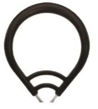 Rollhocker "Star" mit T-Lehne, 37-47 cm