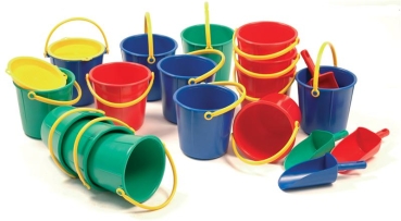 Spielzeugeimer 2 Liter, blau