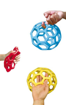 RubberFlex GrabBalls  10 cm, 6er-Set (Abgabe nur in Sets)