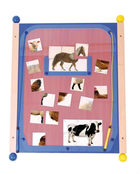 Wandelement Bauernhof-Tiere