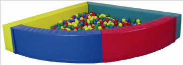 Viertelkreis-Ballpool, 5 teilig