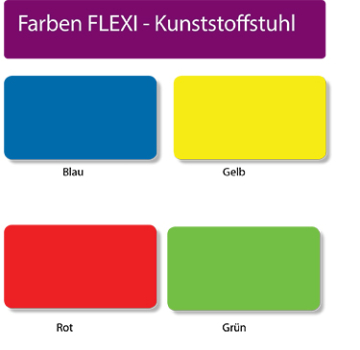 Flexi-Kunststoffstuhl