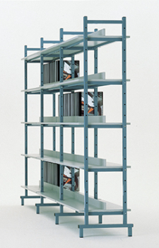 Bücherregal doppelseitig Anbauteil