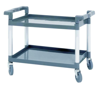 Tablettwagen mit 2 Tabletts   BxHxT 83 x 64 x 42 cm