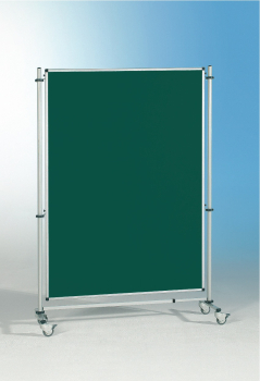 Präsentationswand Stahltafel Email-grün, magnethaftend