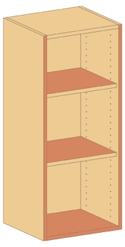 Aufsatzschrank   BxHxT 54 x 110 x 40 cm
