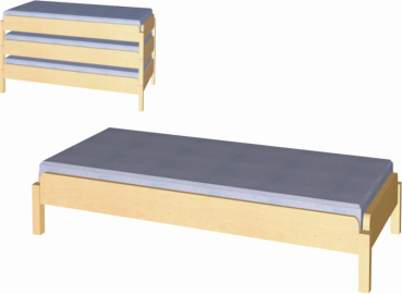 Stapelbett   Liegefläche: 140 x 70 cm