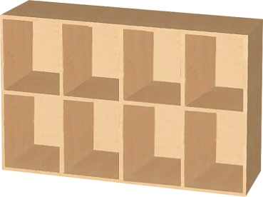 Windelregal   BxHxT 100 x 45 x 32 cm