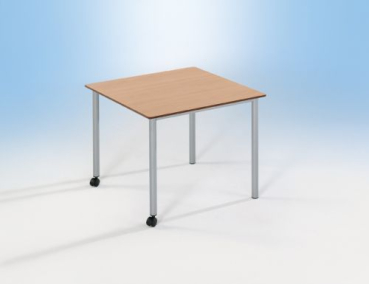 Vari² 88 - melaminbeschichtet Quadrattisch 80x80cm, Höhe 72cm