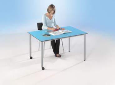 Vari² 128 - melaminbschichtet fahrbar, 120x80cm