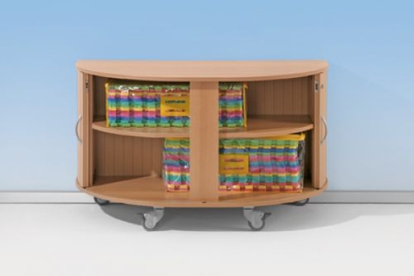 Rolloinsel ohne MW, BUCHE, 1 EB 70cm hoch, fahrbar, Rollo ????