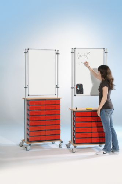 Easy Wall Board, doppelseitig EW 12 flache Schübe in Rot