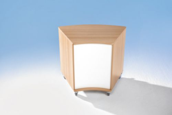 W860-S12F | kurvIQ:120 Achtelkreisschrank