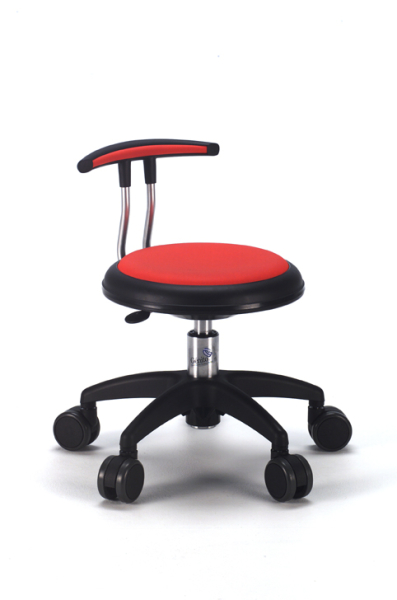 Rollhocker "Star" mit T-Lehne, 37-47 cm