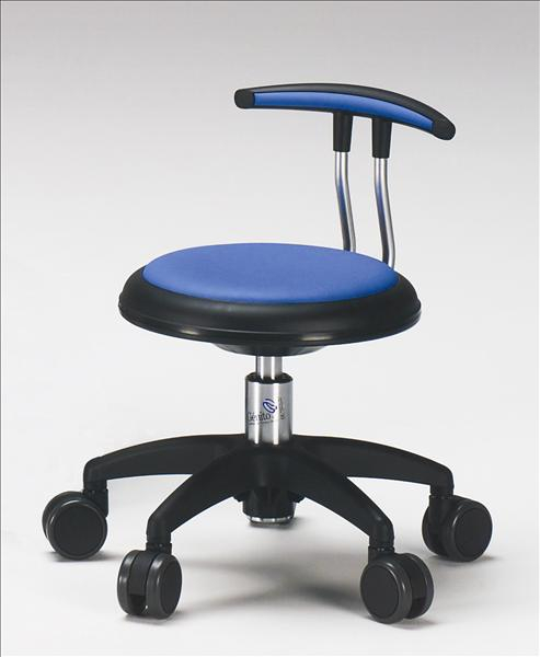 Rollhocker "Star" mit T-Lehne, 37-47 cm