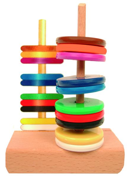 Magna Disc 2, im Karton, mit 2 Holzständern, für 2 Spieler