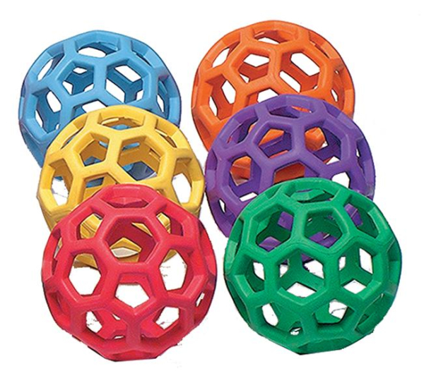 RubberFlex GrabBalls  10 cm, 6er-Set (Abgabe nur in Sets)