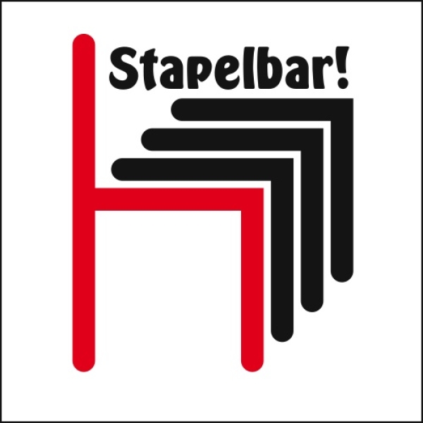 Holzstuhl Modell Karl, mit Polsterung